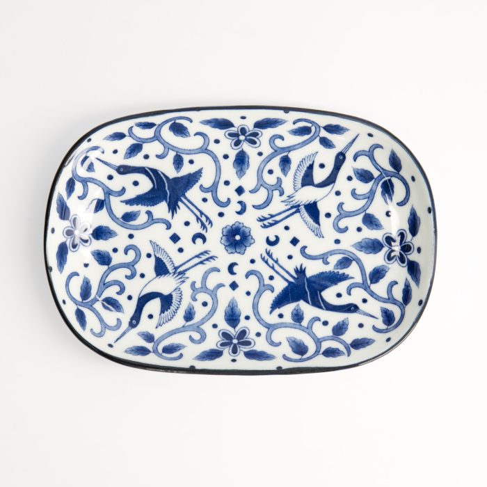 Tokyo Design Studio - Tokyo Blue - Maizuru- Plat ovale - 18.7x13cm – Image 4