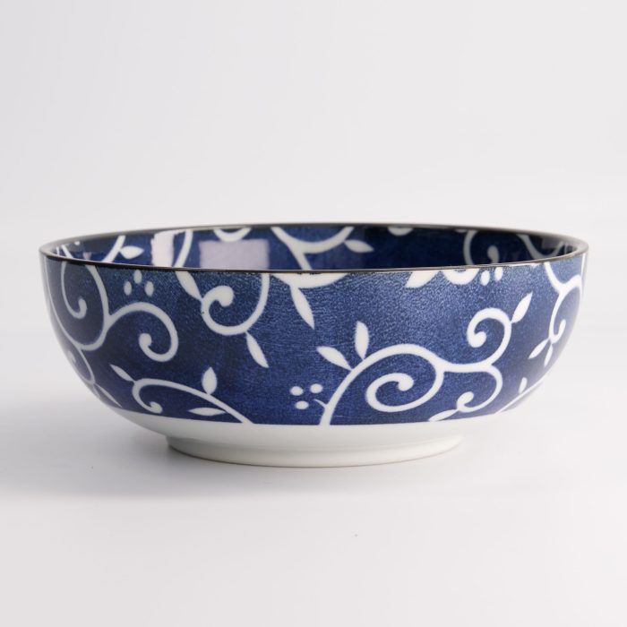 Tokyo Design Studio - Tokyo Blue - Karakusa - Bol à ramen - 20x7.2cm – Image 2