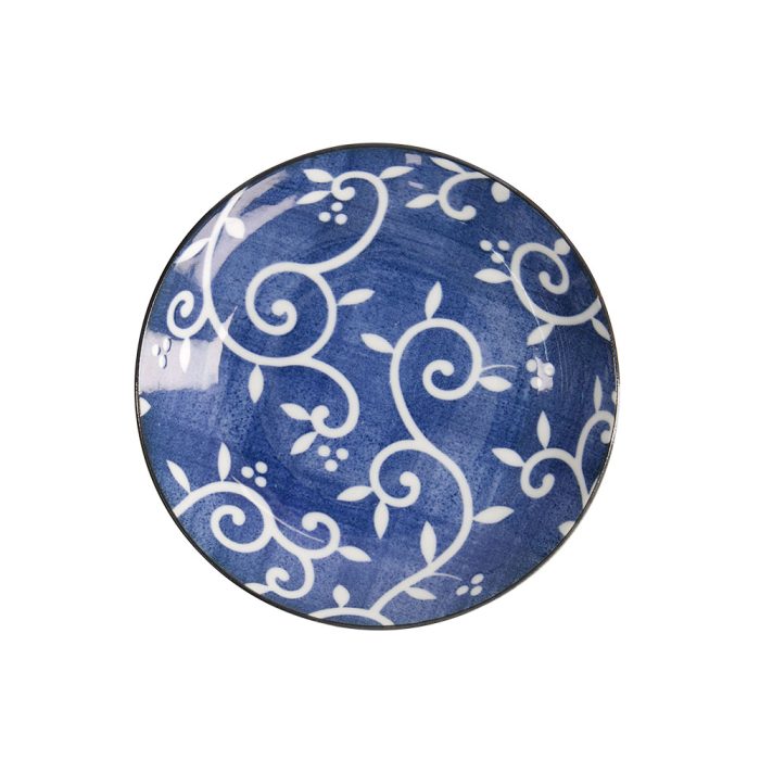 Tokyo Design Studio - Tokyo Blue - Karakusa - Assiette à dessert - 16,5x2,7 cm – Image 2