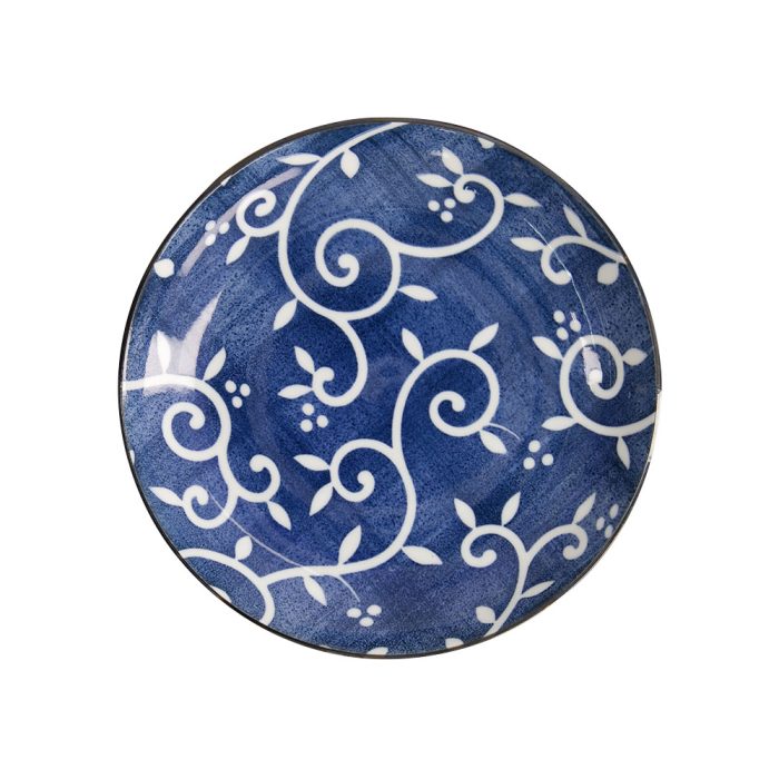 Tokyo Design Studio - Tokyo Blue - Karakusa - Assiette à déjeuner - 21,5x3,4cm – Image 2