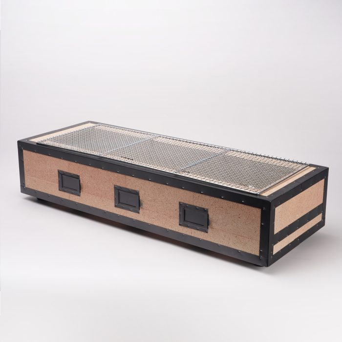 Konro Grill - Diatomite - 92x35x20cm