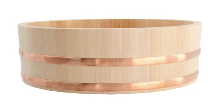 Hangiri en bois pour sushi - Woodenware - 33x9cm – Image 2