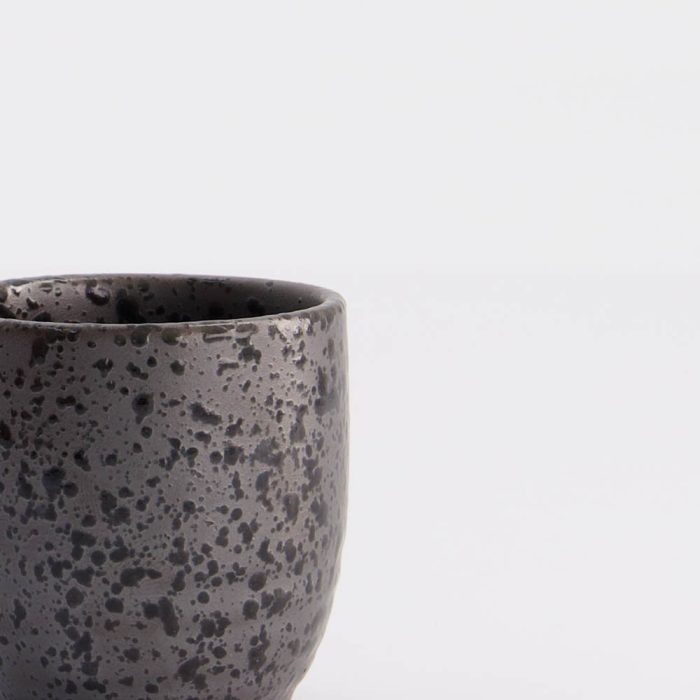 Tasse à Sake - Tetsusabi Noir - 4,5x4,5cm - 50ml – Image 3
