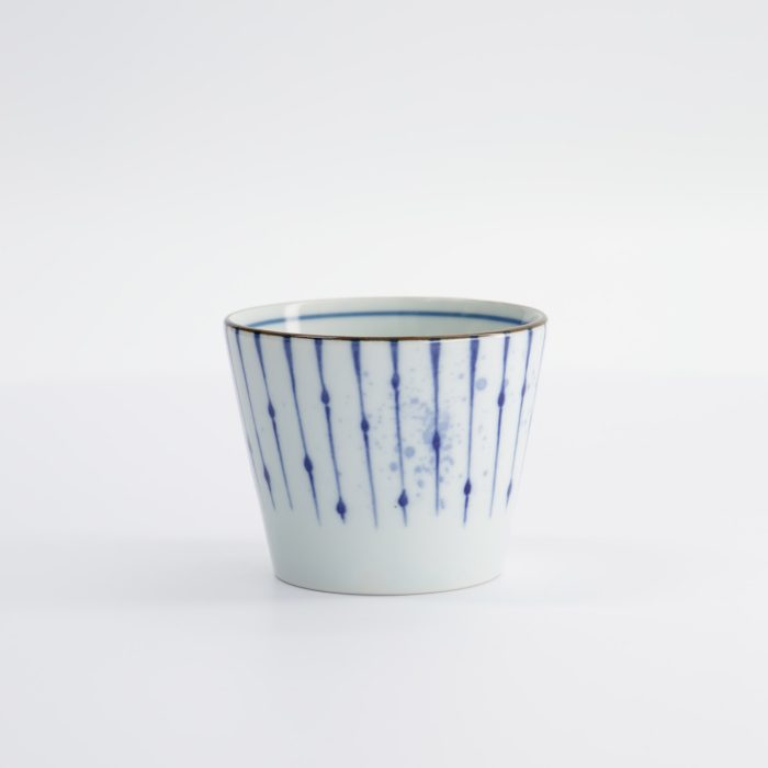 Tokyo Design Studio - Tasse à thé - Droite - Bleu/Blanc - Japon - Fukizumi - 8.3x6.5cm - 180ml – Image 3
