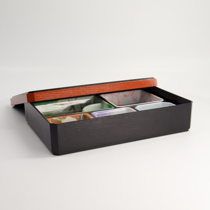 Tokyo Design Studio - Bento Box - Rectangulaire Matsukado - Noir - 30.7x21.5x6.5cm – Image 5