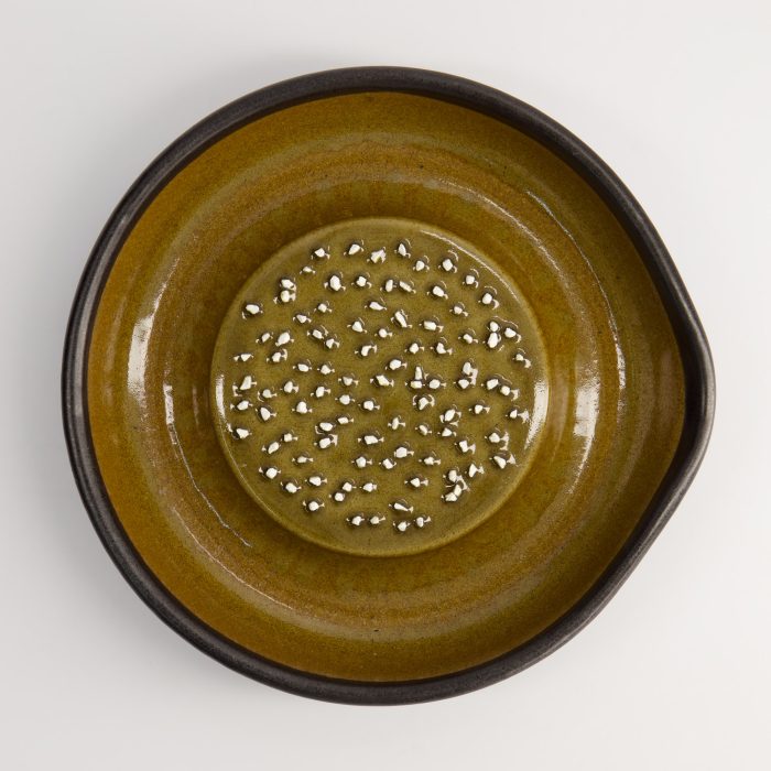 Tokyo Design Studio - Motoshige - Plaque Râpe de Cuisine - Grande - Pierre Cuite - Noire - 18,5x10x18cm – Image 2