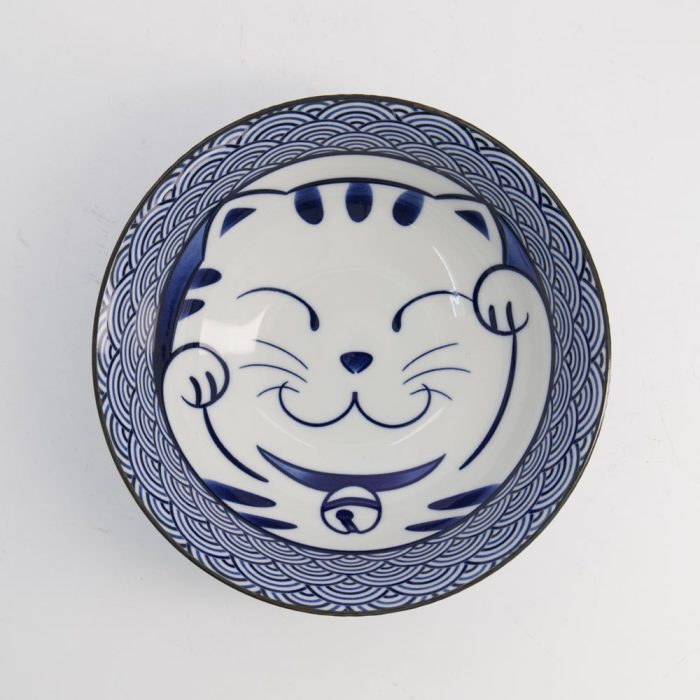 Tokyo Design Studio - Kawaii - Lucky Cat - Neko - Ramen Bowl - 19,7x7cm - 1000ml – Image 3