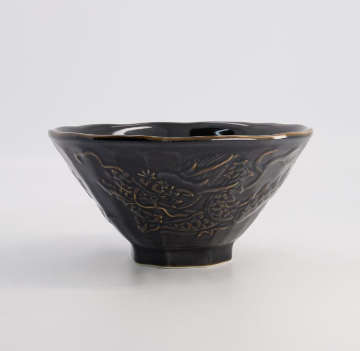Tokyo Design Studio - Ramen Bowl - Dragon - Noir - 19.8x10cm – Image 3