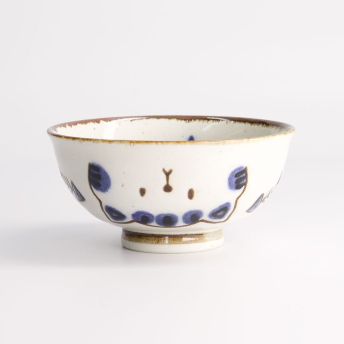 Tokyo Design Studio - Kawaii - Cat Neko - Rice Bowl - Bleu - 11.5x6cm - 300ml – Image 3