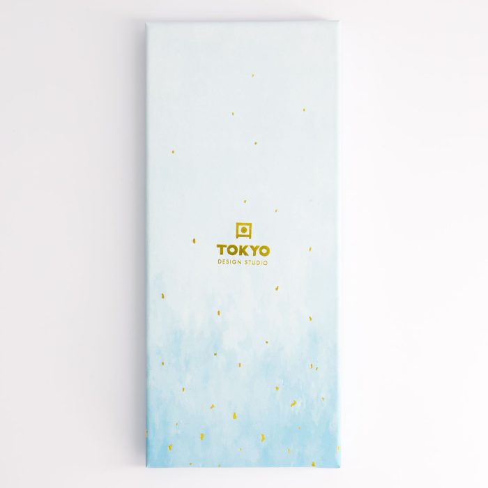 Tokyo Design Studio - Baguettes - Coffret cadeau/5 - Bois - Bleu - Nuage – Image 3