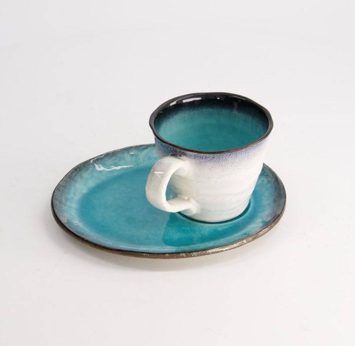 Tokyo Design Studio - Yamasaku - Assiette - Bleu - 18x14x2cm – Image 3