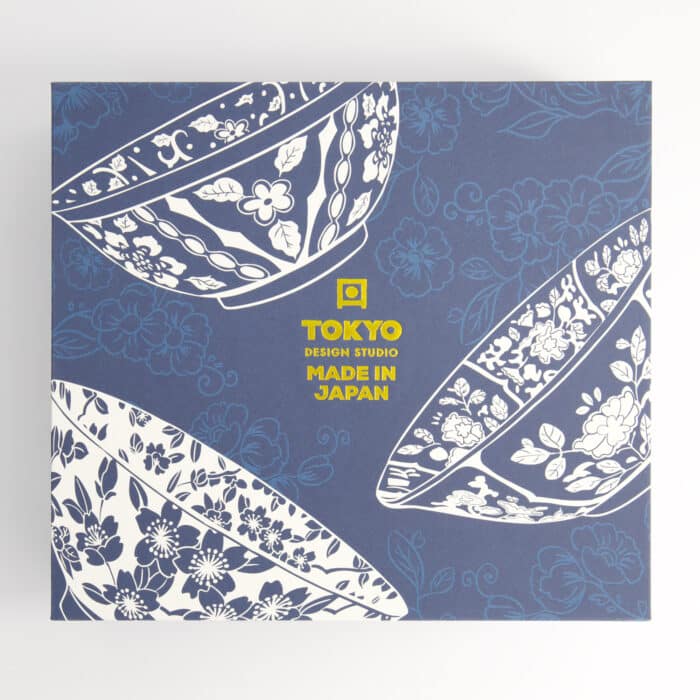Tokyo Design Studio - Ramen Bowl - 3pcs - Giftset - Karakusa - 20.5x8cm - 1200ml – Image 5