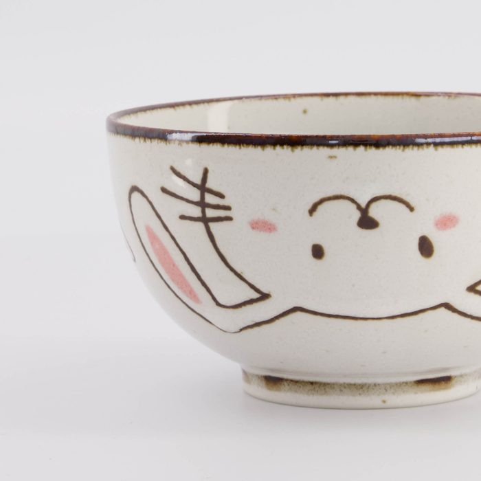 Tokyo Design Studio - Kawaii - Rabbit Usagi - Rose - 13.2x7.3cm - 500ml – Image 3