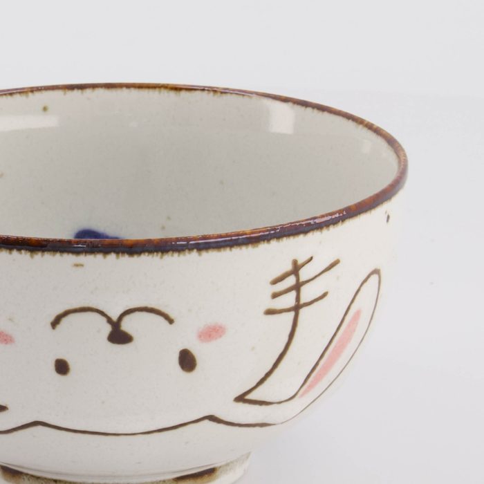 Tokyo Design Studio - Kawaii - Rabbit Usagi - Rose - 13.2x7.3cm - 500ml – Image 4