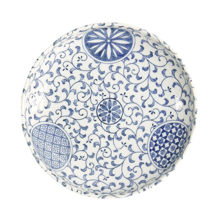 Tokyo Design Studio - Mixed Bowls - Marumon Sarasa - Pasta Bord - 20x4.1cm – Image 2