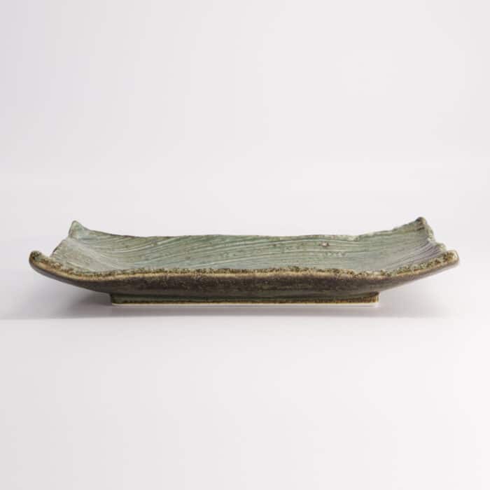 Tokyo Design Studio - Grand Plate - Wabi Uguisu - 26x17.5x3.5cm – Image 3