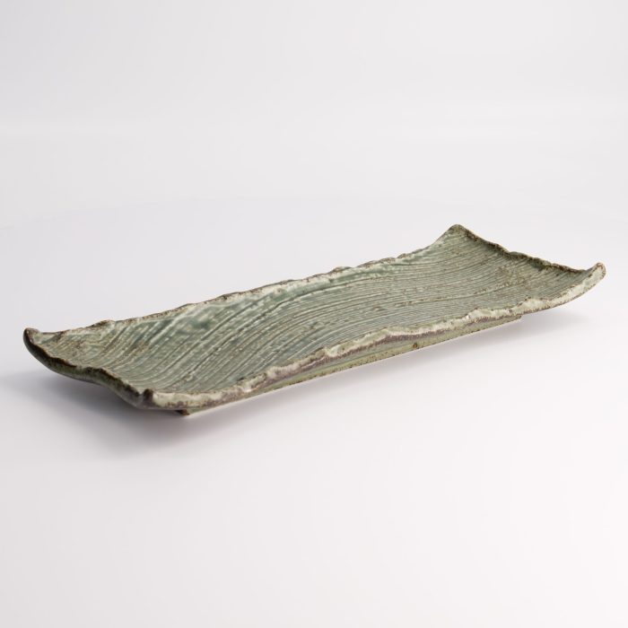 Tokyo Design Studio - Grand Plate - Wabi Uguisu - 31x12.5x3cm – Image 4
