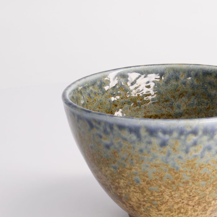 Tokyo Design Studio - Minoyaki - Reef Blue - Tayo Bowl - 13x8cm - 550ml – Image 4