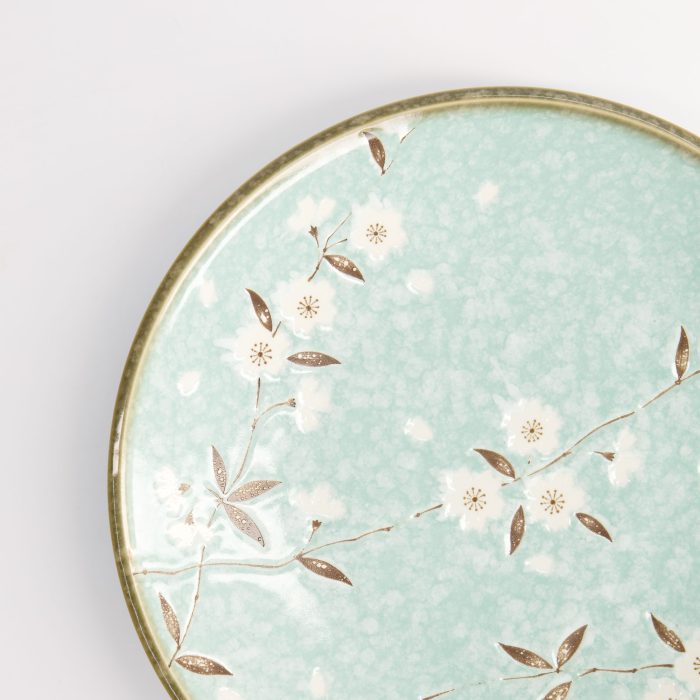 Tokyo Design Studio - Bleu clair - Sakura - Assiette - 26x3.4cm – Image 4