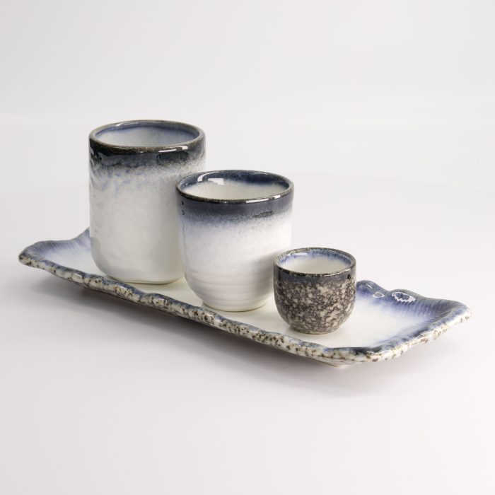 Tokyo Design Studio - Tajimi - Bleu/Blanc - Assiette - 31,7x11,2cm – Image 5