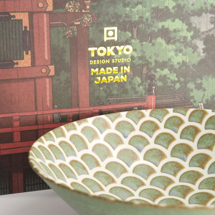 Tokyo Design Studio - Mixed Bowls - Vert Sauge Mermaid - Set de bol à ramen 1 pièce - 25,4x7,8 cm 1600 ml – Image 4