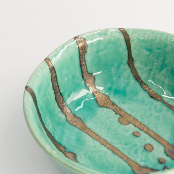 Tokyo Design Studio - Yamasaku - Turquoise - Petit Bol - 12x4cm – Image 4