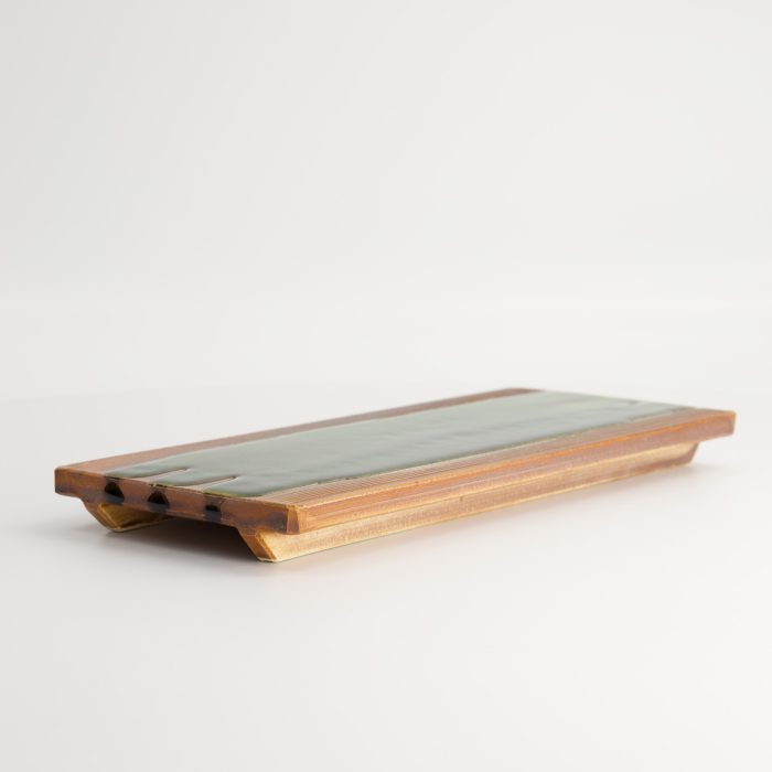 Tokyo Design Studio - Grande Assiette - Vert/Marron - 26x12cm – Image 3