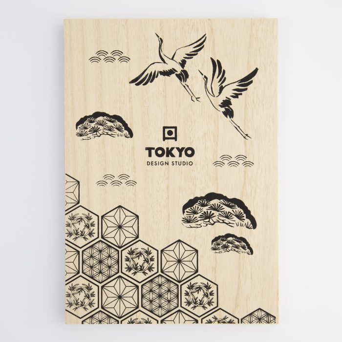 Tokyo Design Studio - Grande Assiette - Baguettes - Coffret Cadeau/10 - Japon - Dans Boîte en Bois – Image 5