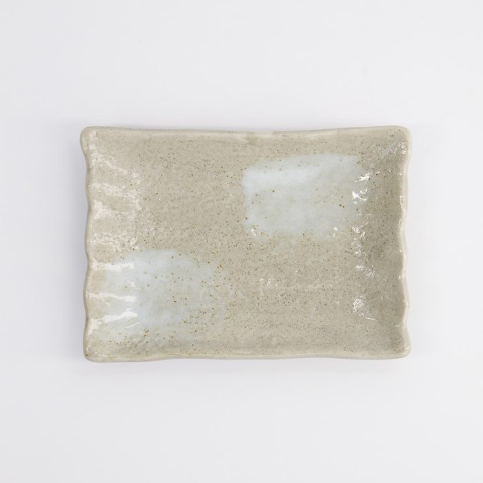 Tokyo Design Studio - Assiette - White Ash - 15.5x11x2.5cm – Image 2