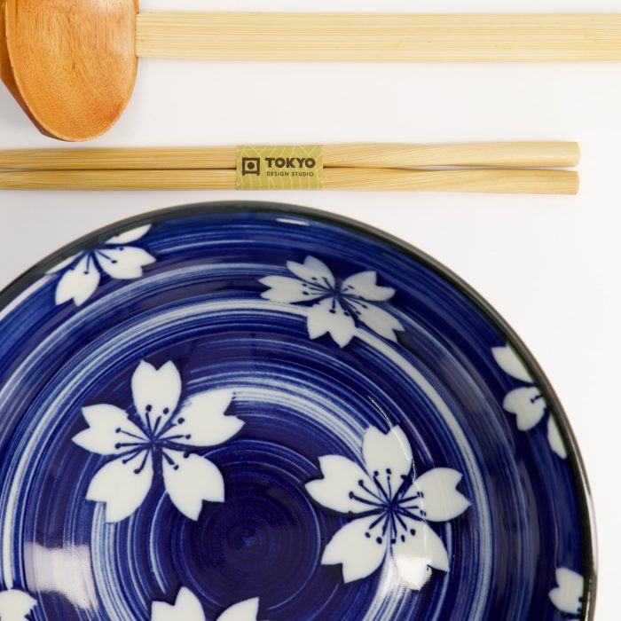 Tokyo Design Studio - Mixed Bowls - Ramen - Karakusa - 3pcs - Ensemble Cadeau - 20,5x8cm - 1200ml – Image 4