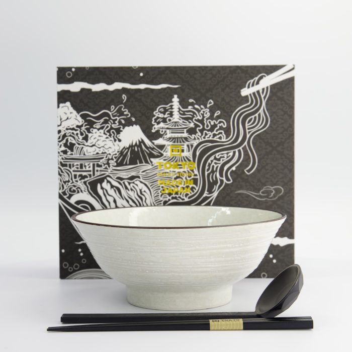 Tokyo Design Studio - Hime Kobiki - Ensemble de 3 bols à ramen - 21,5x9cm - 1300ml – Image 3