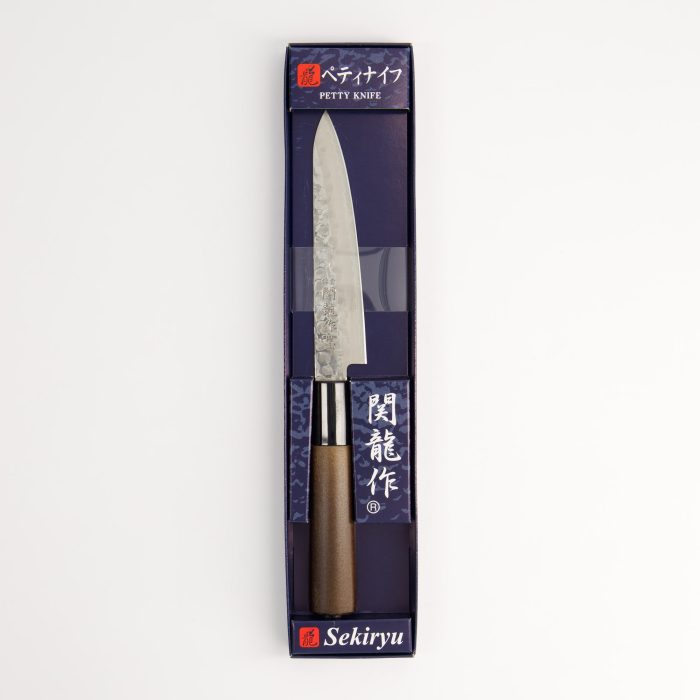 Couteau en Acier Inoxydable - Petty - Style Martelé - 12cm – Image 5