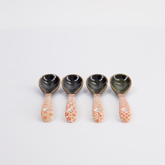 Tokyo Design Studio - Set de 4 Cuillères - Rouge – Image 2