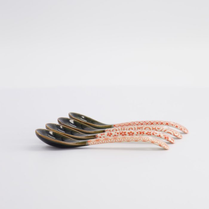 Tokyo Design Studio - Set de 4 Cuillères - Rouge – Image 4