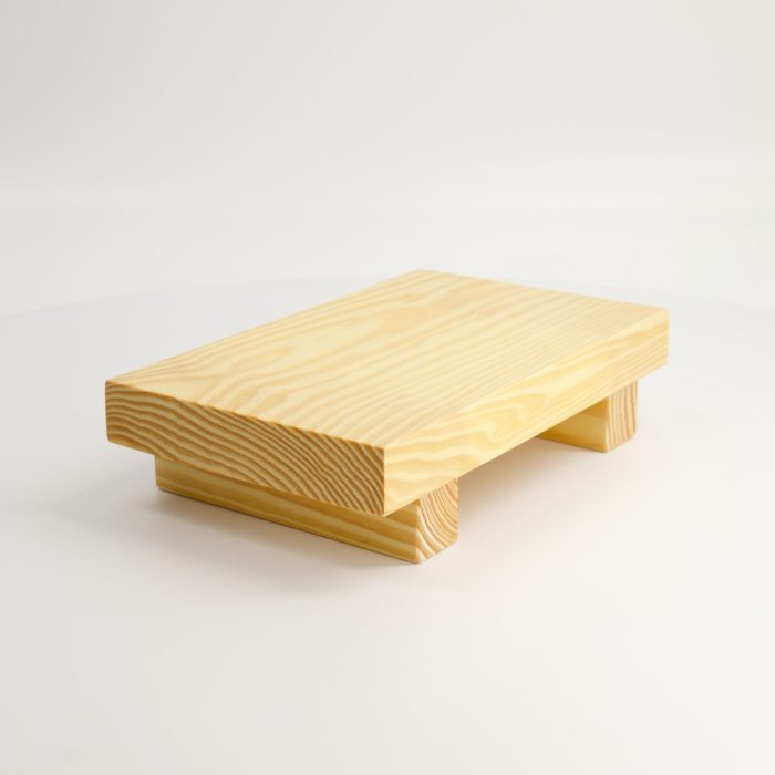 Tokyo Design Studio - Plateau à Sushi en Bois - Modèle Élevé - 24x15x6cm – Image 2