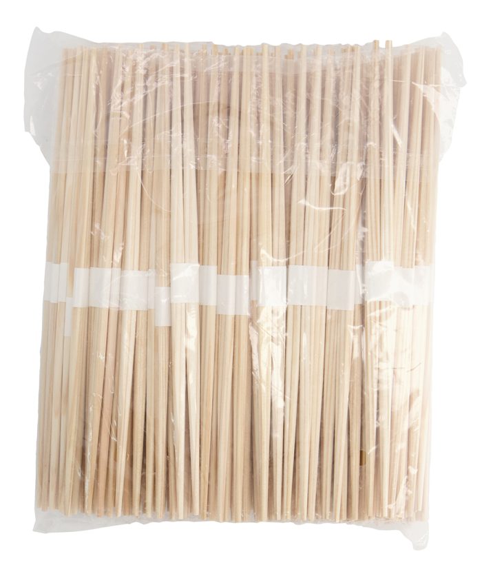 Baguettes Jetables en Bois de Cèdre - Attache Washi - 24cm – Image 2
