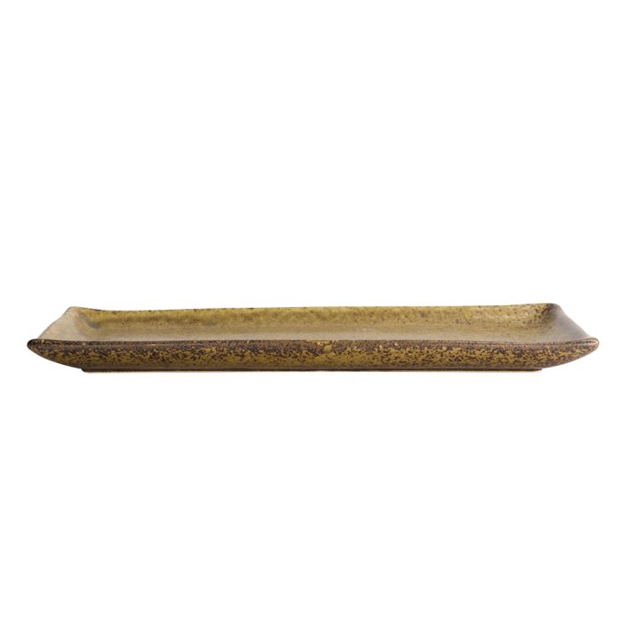 Tokyo Design Studio - Grandes Assiettes - Iga Irabo - Marron - 28,5x12,5cm – Image 3