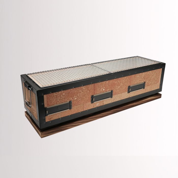 Konro - Base en Bois pour Diatomite - 81,5x28x2,5cm – Image 4
