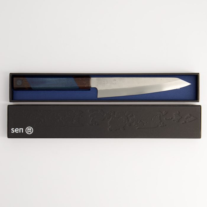 Sen Kurouchi Kiritsuke Couteau d'Office - 15cm – Image 3