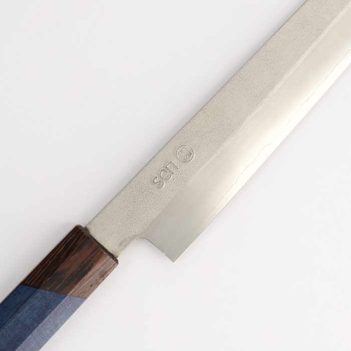 Sen Kurouchi Kiritsuke Slicer - 24 cm – Image 4