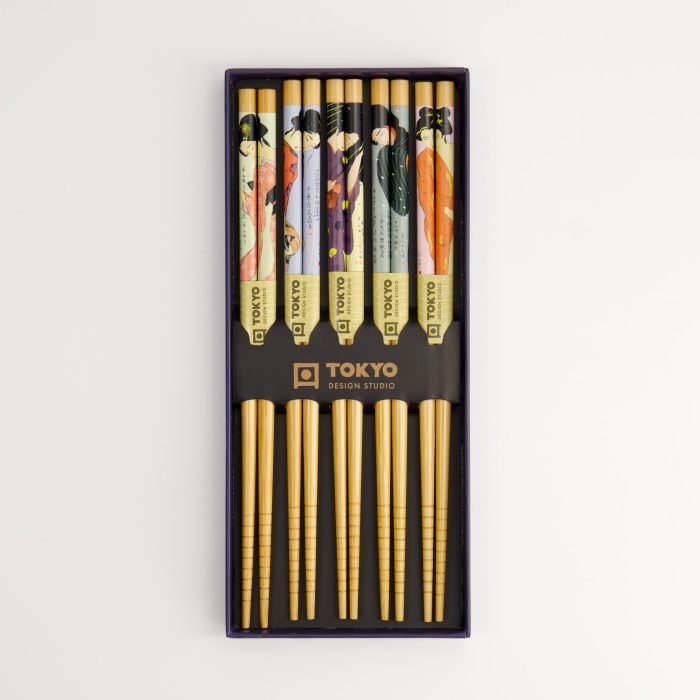 Tokyo Design Studio - Baguettes - Coffret Cadeau/5 - Geisha – Image 2