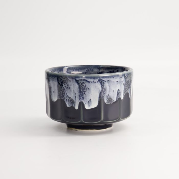 Tokyo Design Studio - Bol à Matcha Artisanal - Vert/Bleu - 11.5x7.5cm - 400ml – Image 3