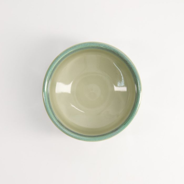 Tokyo Design Studio - Bol à Matcha Artisanal - Blanc/Aqua - 11,5x7,5cm - 400ml – Image 2