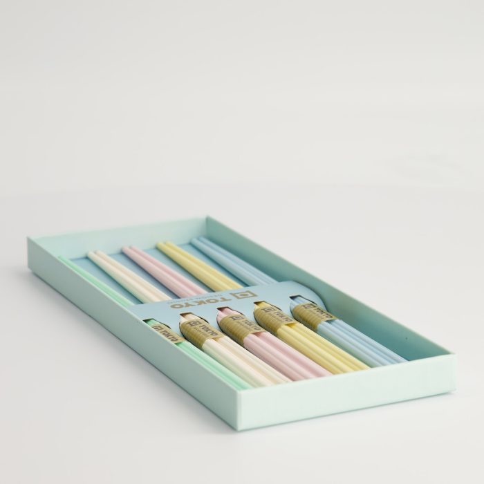 Tokyo Design Studio - Baguettes - Coffret Cadeau/5 - Cloud Emoji – Image 2