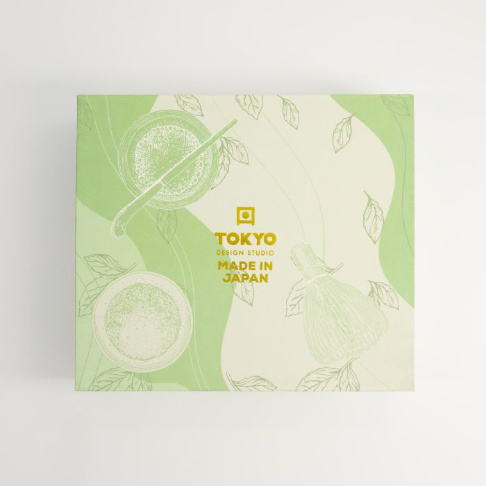 Tokyo Design Studio - Boîte Cadeau en Papier - Matcha Vert - 4 pièces - 23,3x20,7x8cm – Image 3