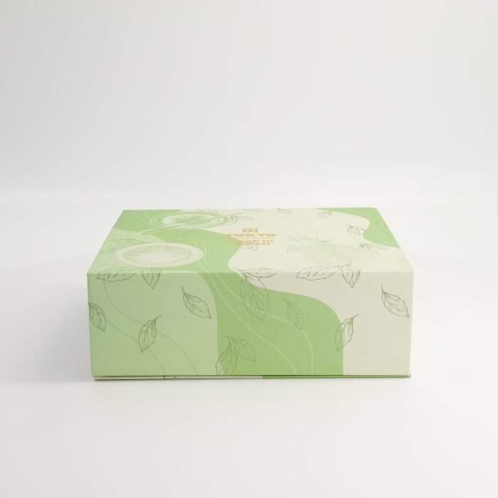 Tokyo Design Studio - Boîte Cadeau en Papier - Matcha Vert - 4 pièces - 23,3x20,7x8cm – Image 4