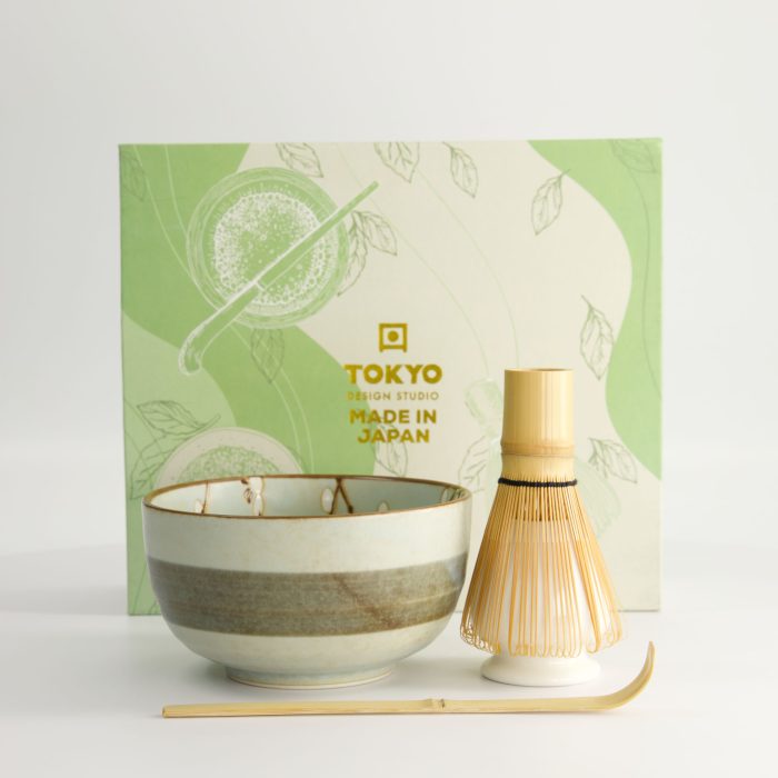 Tokyo Design Studio - Coffret Cadeau - Matcha - Gris - 13x7cm – Image 2