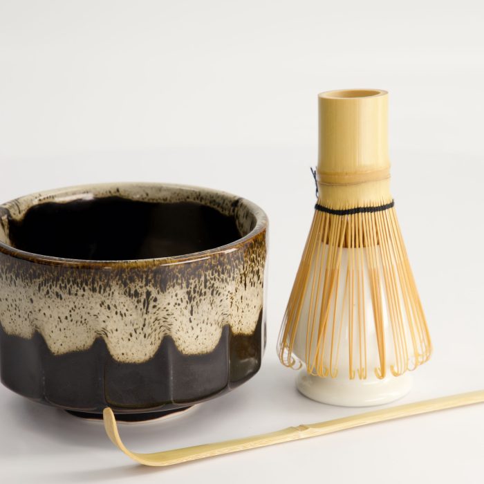 Tokyo Design Studio - Coffret Cadeau Matcha - Kanegin Noir - 11x8cm - 4 pièces – Image 5
