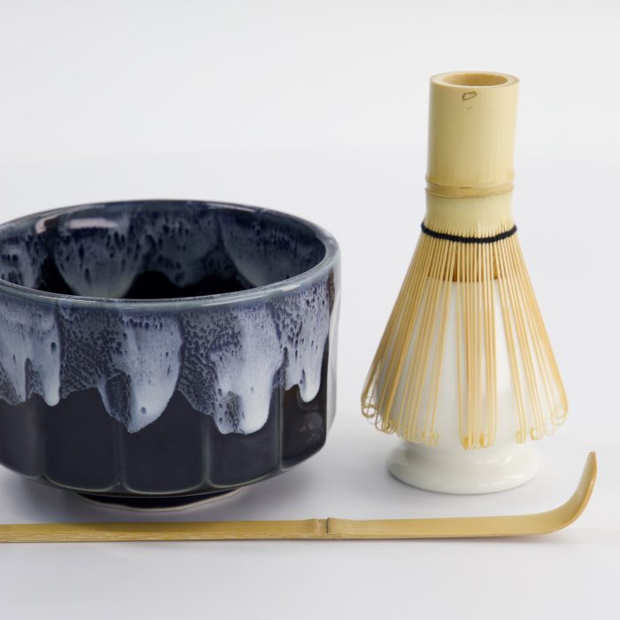 Tokyo Design Studio - Coffret Cadeau Matcha - Kanegin Vert/Bleu Marine - 11x8cm - 4 pièces – Image 5