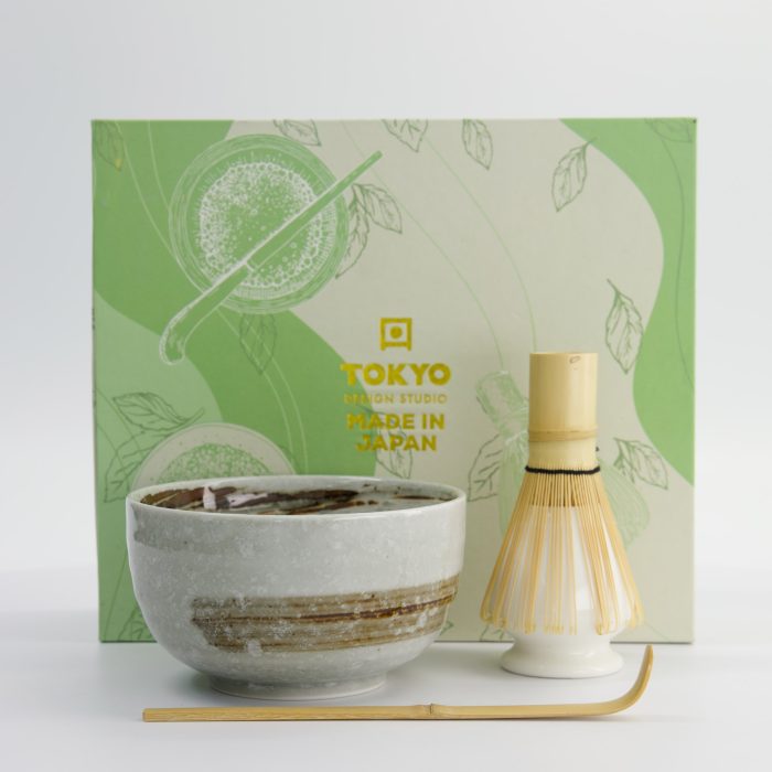 Tokyo Design Studio - Coffret Cadeau Matcha - Naruto Marron - 13x7cm - 4 pièces – Image 2